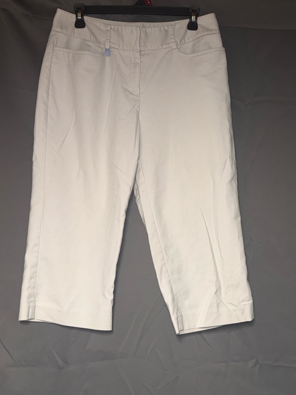 Sport Haley White Stretch Cropped Pants
